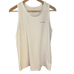 Columbia Womens Racerback Tank Top Size M Lightweight Gym Athletic UPF